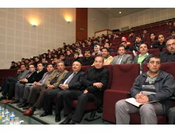 Adıyaman Üniversitesi'nde Ab Projeleri Anlatıldı