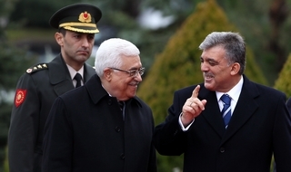 Abbas'a Köşkte resmi karşılama