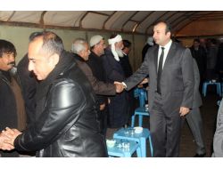 İdil Kaymakamı’ndan Taziye Ziyareti