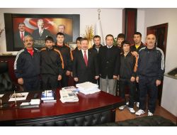 Yozgat Belediyesi Güreş Takımı Şampiyonaya Dualarla Uğurlandı