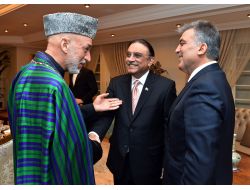 Karzai Ve Zerdari Onuruna Yemek Verildi