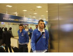 TRABZONSPOR İSTANBUL'A GELDİ