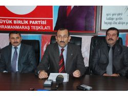 Kahramanmaraş Bbp İl Ve Merkez İlçe Teşkilatı Topluca İstifa Etti