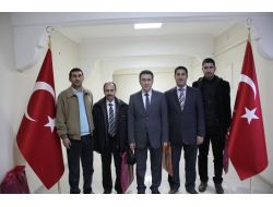 Gazetecilerden Kaymakam Dayan'a Ziyaret