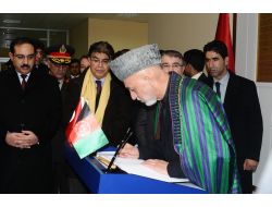 Afganistan Cumhurbaşkanı Karzai, Sivas'ta