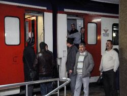 Makinistler Trenleri Sivil Korumasında Kullandı