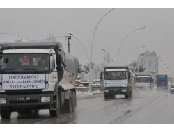 Çorumlu Hayırseverler Suriye'ye Yardım Elini Uzattı