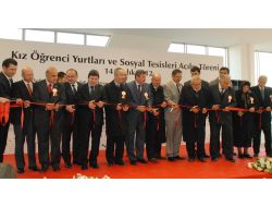 Hayırseverler 625 Kız Öğrenci İçin 5 Blok Yurt Yaptırdı