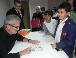 Salih Memecan, Emine Nakıboğlu Öğrencileriyle Buluştu