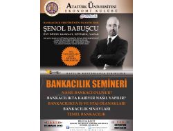 Ekonomist Şenol Babuşcu Öğrencilerle Buluşacak