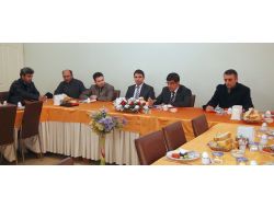 Kastamonu'ya Tayin Olan Aksoy, Basın Mensupları İle Vedalaştı