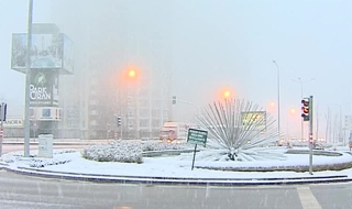 Ankara'da şiddetli kar yağışı başladı