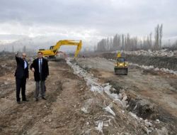 Vasgirt Deresi Islah Çalışmaları Sürüyor