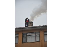 Baca Yangını Korkuttu