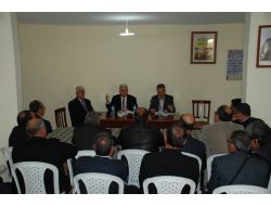 Silifke Belediye Başkanı Öngel, Muhtarlarla Bir Araya Geldi