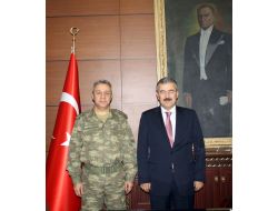 Jandarma Denetleme Komutanı Alataş, Vali Ayyıldız'ı Ziyaret Etti