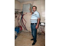 Pideci, Fırınına Kurduğu Kalorifer Sistemiyle İş Yerini Isıtıyor