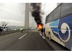 Fsm'de Trafiği Kilitleyen Yangın