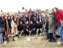 Fırat Üniversitesi'ne 400 Karaçam Fidanı Dikildi
