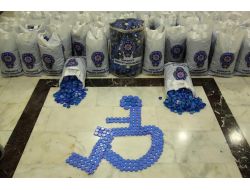 Polisin Topladığı Mavi Kapaklar 3 Engelliyi Sevindirdi