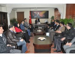 Tısiad Heyetinden Kaymakam Demirci’ye Ziyaret