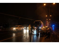 Boğaziçi Köprüsü'nde Buzlanma