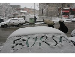 Bursa’ya Mevsimin İlk Karı Yağdı