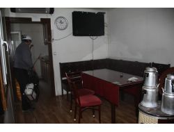 Çubuk'ta Otobüs, Dolmuş Ve Okullar Gribe Karşı İlaçlandı