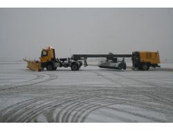 Atatürk Havalimanı’ndan Kar Manzaraları