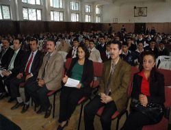 Mezun Olduğu Okulda Öğrencilere Konferans Verdi