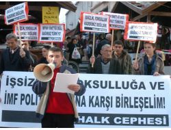 'Yoksulluk' Eyleminde Slogan Attıp 'Terör' Saldırılarında Buluştular