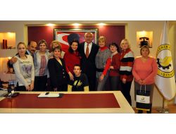 '4 Element ,1 Umut Çocuk' Projesinden Başkan Çat'a Ziyaret