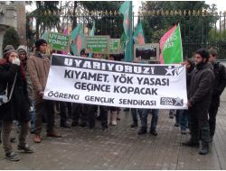 Eylem Yapan Öğrencilere Müdahale