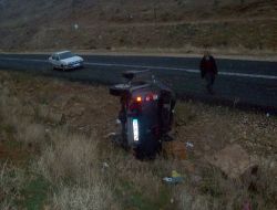 Mardin Derik'te Trafik Kazası: 1 Ölü, 1 Yaralı