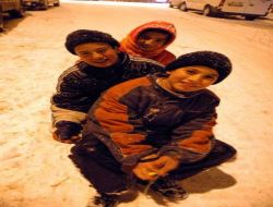Kars'ta Kar Eğlencesi