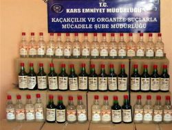 Kars'ta  336 Şişe Kaçak İçki  Ele Geçirildi!