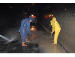 Adıyaman Belediyesi Ekipleri Sel Sonrası Temizlik Çalışmalarını Sürdürüyor