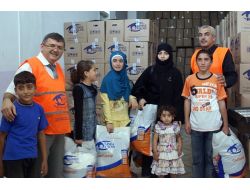 Gaziantep'te Suriyeli Mülteciler İçin Yardım Kampanyası Başlatıldı