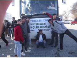 Yüreğir Belediyesi, Kültür Evlerine Gelen Çocukları Geziye Gönderdi
