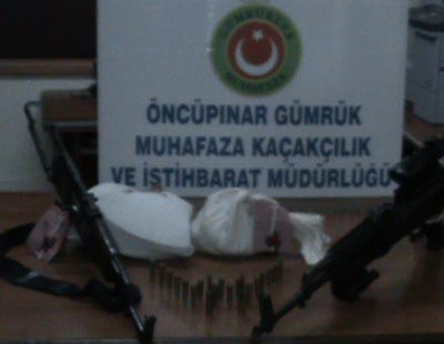 ÖNCÜPINARDA SİLAH OPERASYONU