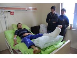 Gürcistan'daki Depremde Yaralanan Rizeli, Tedavi Altında