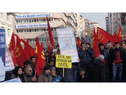 Tkp, Patroit Füze Sistemini Meclis Önünde Protesto Etti