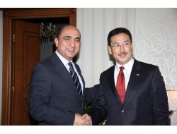 Doğu Türkistan Heyeti Başkan Nevzat Palta’yı Ziyaret Etti