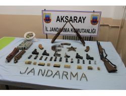 Aksaray’da Cephanelik Ele Geçirildi