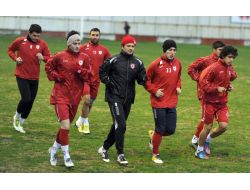 Samsunspor Antrenmanlara Devam Ediyor