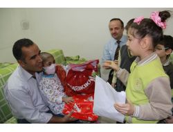 İlköğretim Öğrencilerinden Lösemi Hastası Nisa’ya Moral Ziyareti