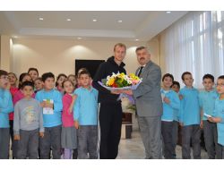 Galatasaraylı Semih Kaya, Bakırçay Eğitim Kurumları'nı Ziyaret Etti