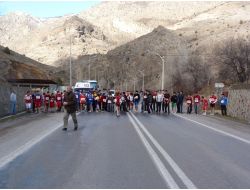 Gümüşhane'de Büyük Atatürk Koşusu Yapıldı