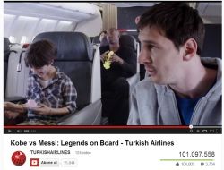 Thy'nin Messi Ve Bryant Reklamı Rekor Kırdı