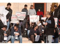 Üniversite Öğrencileri Uludere Olaylarına Tepki Gösterdi